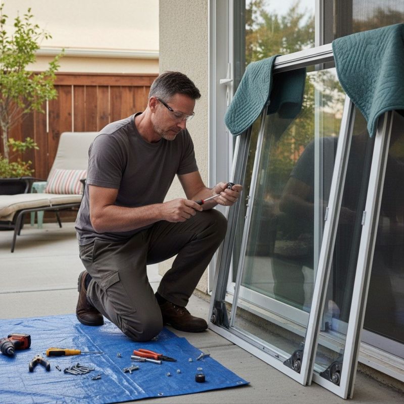 Folding Door Repair